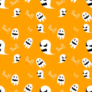 Say Hi To This Cute Little Ghost! Wallpaper