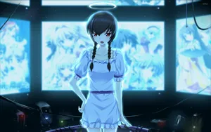 Sayuri Kurata Angelic Halo Wallpaper
