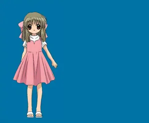 Sayuri Kurata - Anime Star In Action Wallpaper