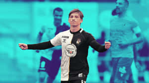 Sc Farense Player Ryan Gauld Graphic Art Wallpaper