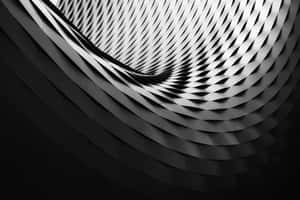 Scales Black And White Abstract Wallpaper