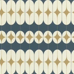 Scandinavian Geometric Pattern Wallpaper