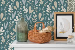 Scandinavian Style Interior Decor Wallpaper