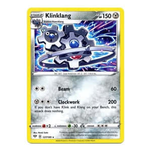 Scanned Photo Of Klinklang Card Wallpaper