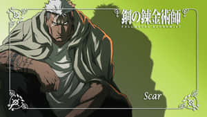Scar In The Midst Of Battle From Fullmetal Alchemist Wallpaper