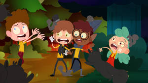 Scared Camp Camp Kids Wallpaper