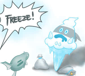 Scared Vanillish Wallpaper