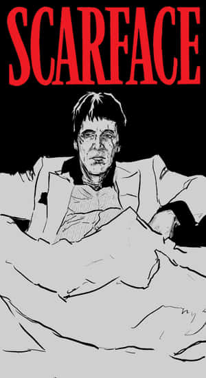 Scarface Tony Montana Artwork Wallpaper