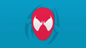 Scarlet Spider Logo Graphic Wallpaper