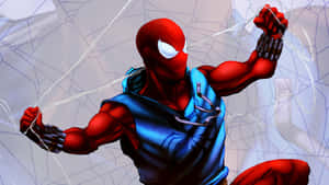 Scarlet Spiderin Action Wallpaper