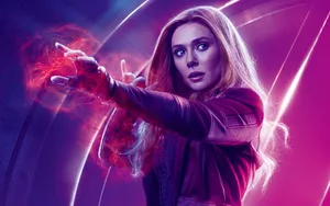 Scarlet Witch Avengers 8k Wallpaper