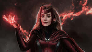 Scarlet Witch Power Manifestation Wallpaper