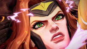 Scarlet Witch Power Unleashed Wallpaper