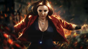 Scarlet Witch Telekinesis 8k Wallpaper