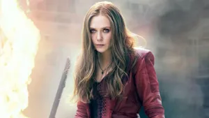 Scarlet Witch Unleashes Her Fury In Wandavision Wallpaper