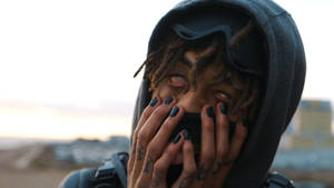 Scarlxrd Eyes Rolled Back Wallpaper