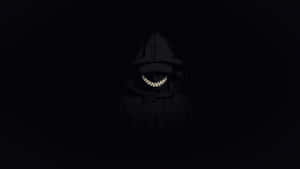 Scary Anime Character With Sinister Smile Wallpaper