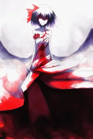 Scary Anime Girl Vampire Wallpaper