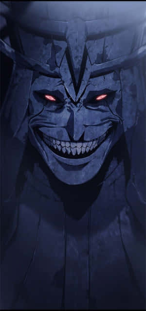 Scary Anime Statue Of God Wallpaper