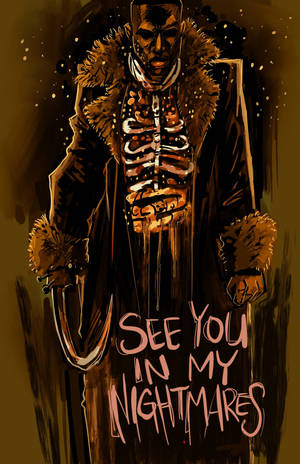 Scary Candyman Digital Art Wallpaper