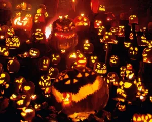 Scary Halloween Desktop Pumpkins Wallpaper