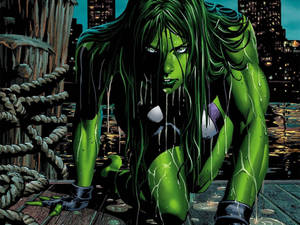 Scary She Hulk Wallpaper