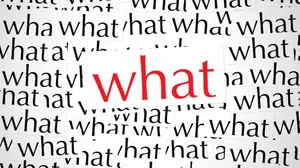 Scattered What Words Background Wallpaper