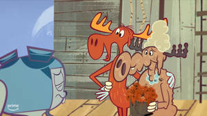 Scene From Rocky And Bullwinkle Wallpaper