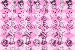 Scene Kid_ Retro Pattern_ Background Wallpaper