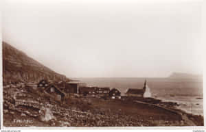 Scenic Aerial View Of Tórshavn, Capital Of Faroe Islands Wallpaper