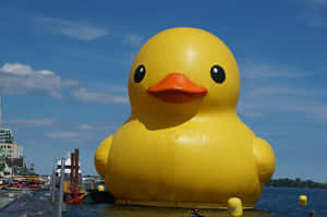 Scenic Landscape Of Barrie Skyline At Dusk Wallpaper