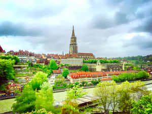 Scenic View Of Bern, Switzerland Wallpaper