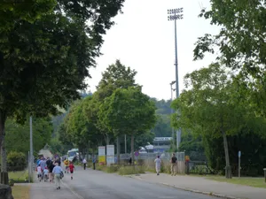 Schaffhausen Park Promenade Walk Wallpaper