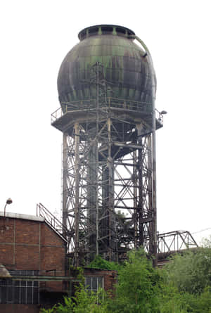 Schifflange Industrial Water Tower Wallpaper