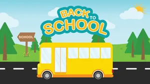 School Bus Back To School Kid Poster Wallpaper