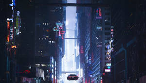 Sci-fi, City, Future, Art, Buildings, Cars Wallpaper