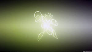 Scizor Faint Outline Wallpaper