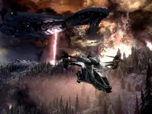 Scorpion Halo - A Mysterious & Powerful Marvel Wallpaper