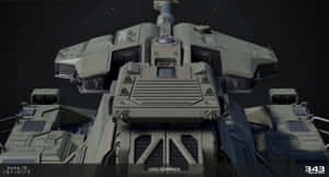 Scorpion Halo Battle In Action Wallpaper