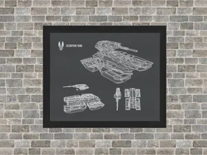 Scorpion Halo: The Deadly Force On The Battlefield Wallpaper