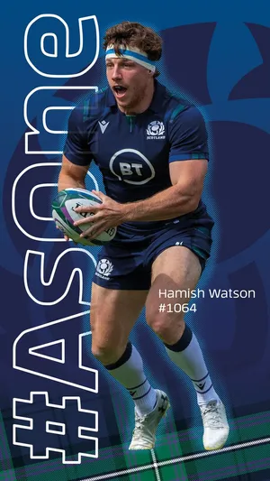 Scotland Rugby Team In Action Wallpaper