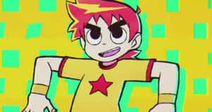 Scott Pilgrim Anime Style Wallpaper