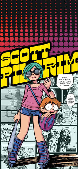 Scott Pilgrim In A Bag Wallpaper