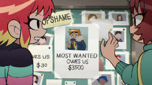 Scott Pilgrim Most Wanted Poster Wallpaper