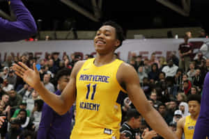 Scottie Barnes Celebrating Victory Montverde Academy Wallpaper