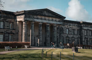 Scottish National Gallery Modern Art Entrance Wallpaper