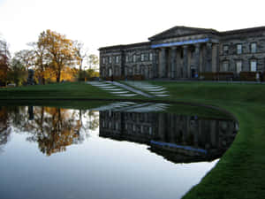 Scottish National Gallery Modern Art Reflection Wallpaper