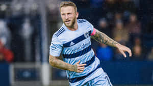 Scottish Professional Football Player Johnny Russell Rain Wallpaper