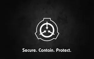 Scp Logo In Stunning White Wallpaper