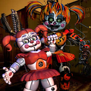 Scrap Baby, Fierce And Colorful Wallpaper